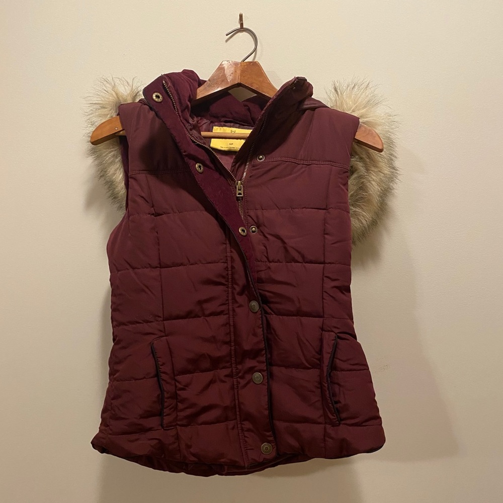 Maroon Vest